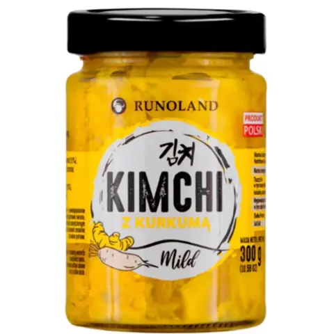 Runoland bio kimchi kurkumás vegán 300 g