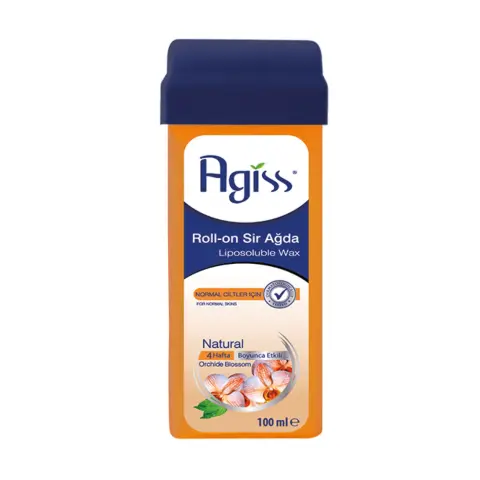 Agiss beeswax-based wax cartridge orchid natural dermatologically tested 100 ml