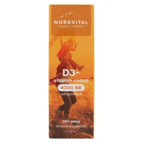 Nordvital d3-vitamin csepp 240adag 30 ml