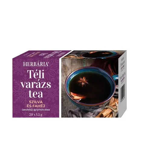 Herbária téli varázs szilva-fahéj ízű tea 20x15g 30 g