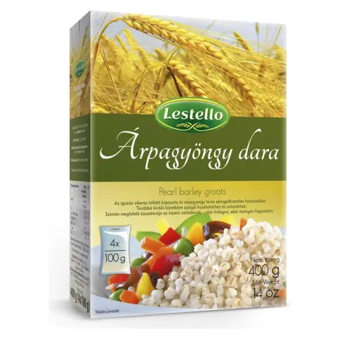 Lestello árpagyöngy dara 4x100g 400 g