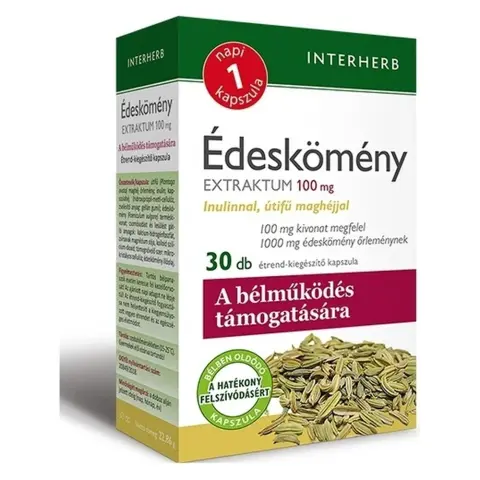 Interherb napi1 édeskömény extraktum kapszula 30 db