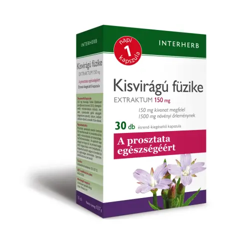Interherb napi1 kisvirágú füzike extraktum kapszula 30 db