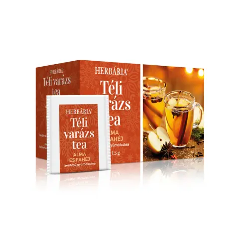 Herbária téli varázs alma-fahéj ízű tea 20x15g 30 g
