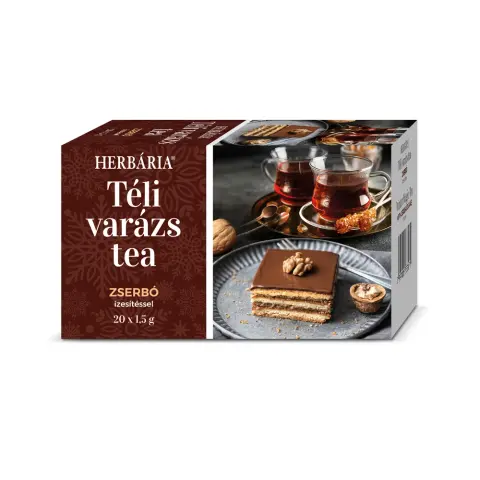 Herbária téli varázs zserbó ízű filteres tea 20x15g 30 g