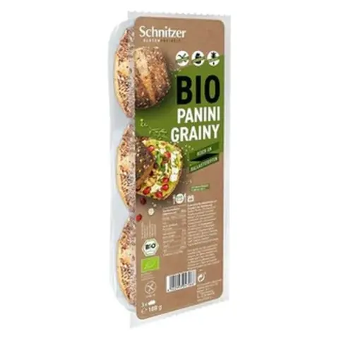 Schnitzer bio gluténmentes panini magvas 188 g