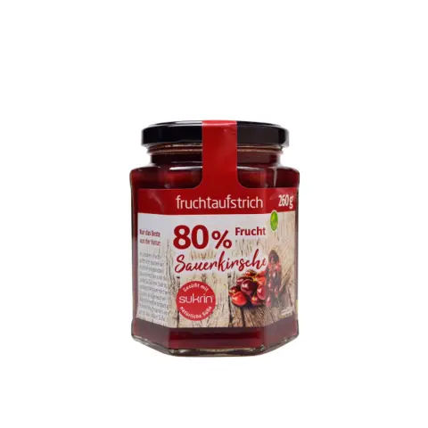 BIOSÜSSE Sukrin lekvár meggy 260 g