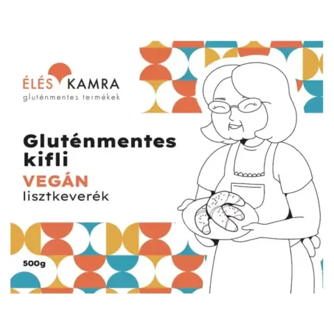 Éléskamra vegan kifli lisztkeverék gluténmentes 500 g