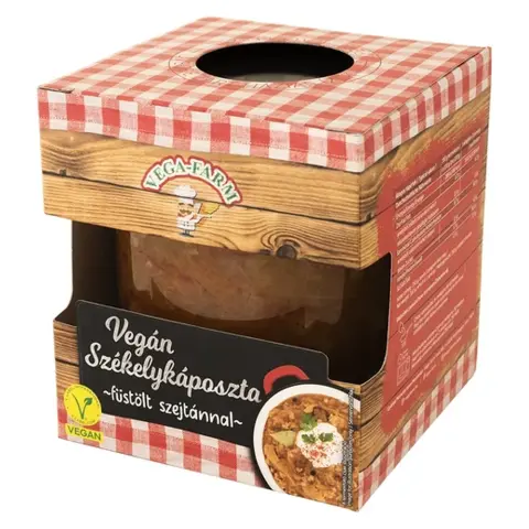 Vega Farm vegán székelykáposzta füstölt szejtánnal 350 g