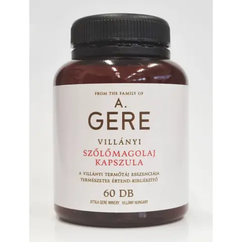 Gere villányi szőlőmag olaj kapszula 60 db