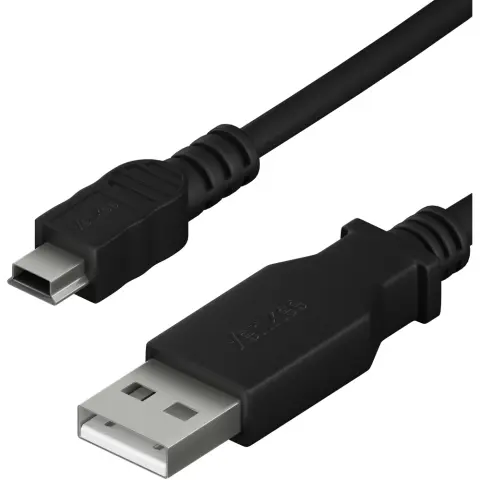 YENKEE USB Mini USB Átalakító Fekete 1.5m YCU 010 BK