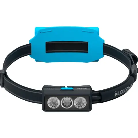 LEDLENSER NEO9R rechargeable running headlamp 1200lm Black/Blue