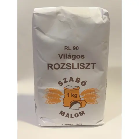 Szabó Malom világos rozsliszt rl-90 1000 g