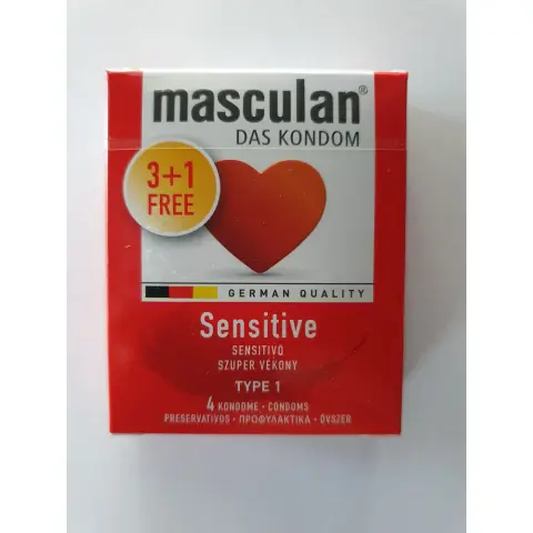 Masculan Óvszer 1-es szupervékony 3 db