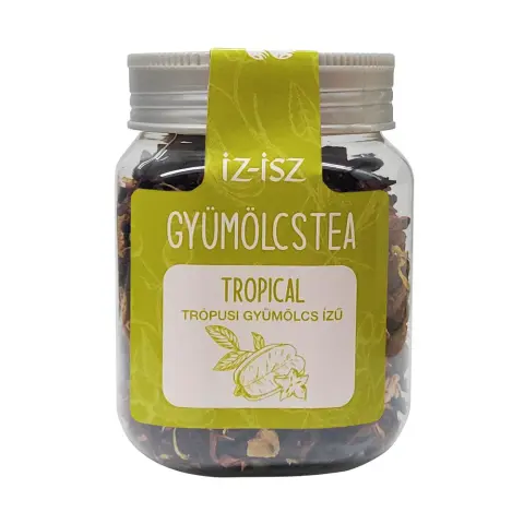 Iz-Isz Íz-isz gyümölcstea trópusi gyümölcs ízű 120 g