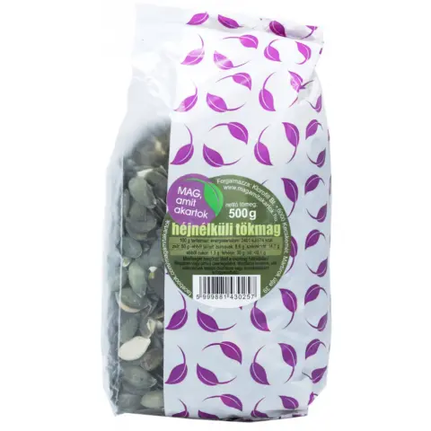 Klorofill héjnélküli tökmag 500 g