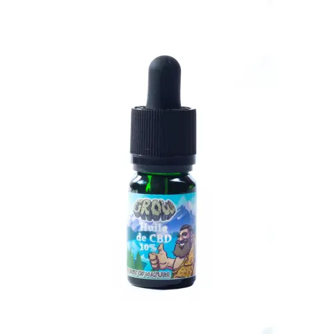 THE BEST OF NATURE Grow cbd olaj 10% 10 ml