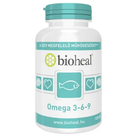 Bioheal omega 3-6-9 lágykapszula 100 db