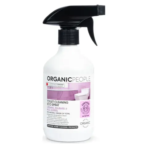 Organic People öko wc tisztító spray bio rebarbarával és vadsóskával 500 ml