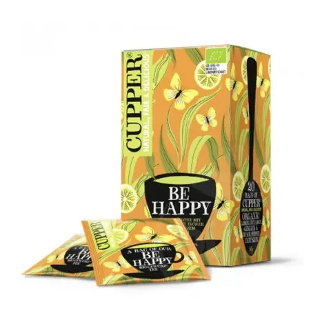 Cupper bio be happy frissítő tea 20 db 45 g