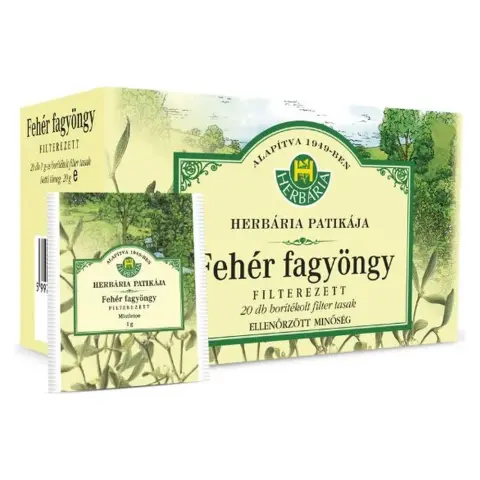 Herbária fehér fagyöngy tea 20x1g 20 g