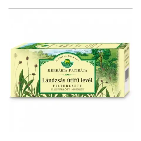 Herbária lándzsás útifű levél filteres 2512 g