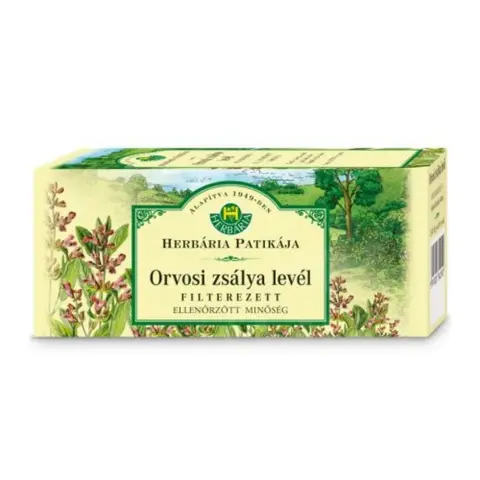 Herbária orvosi zsályalevél filteres 20 g