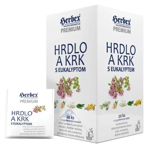 Herbex torok tea eukaliptusszal 20x15g 30 g