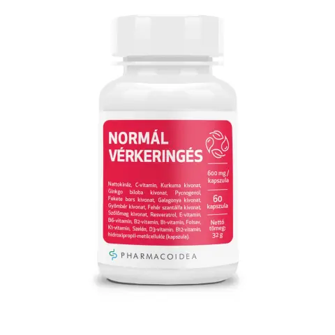 Pharmacoidea normál vérkeringés extra kapszula 60 db
