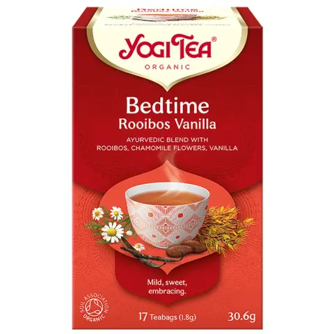 Yogi bio tea esti rooibos vanília 17x18g 31 g