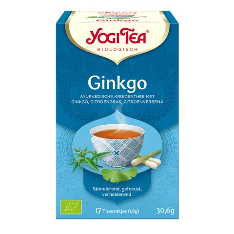 Yogi bio tea ginkgo 17x18g 31 g