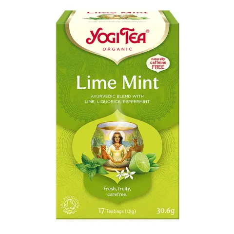 Yogi bio tea lime-menta 17x18g 31 g