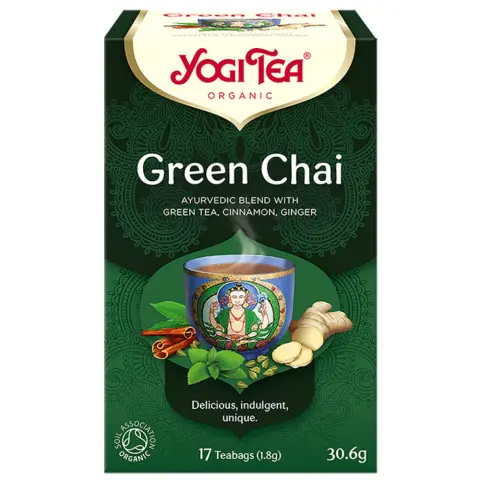 Yogi bio tea zöld chai 17x18g 31 g