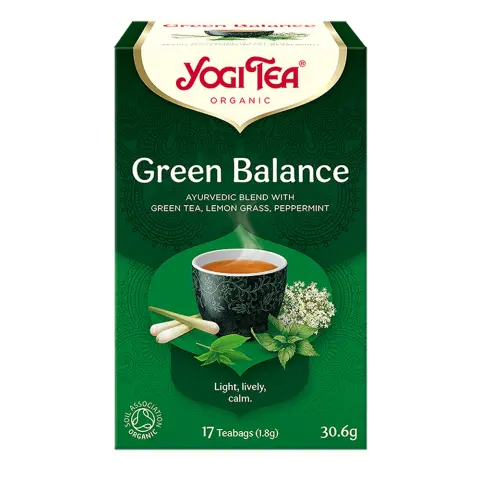 Yogi bio tea zöld egyensúly 17x18g 31 g