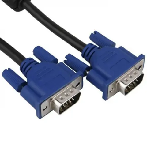 N-BASE VGA/D-Sub Összekötő Fekete 1.8m 750700