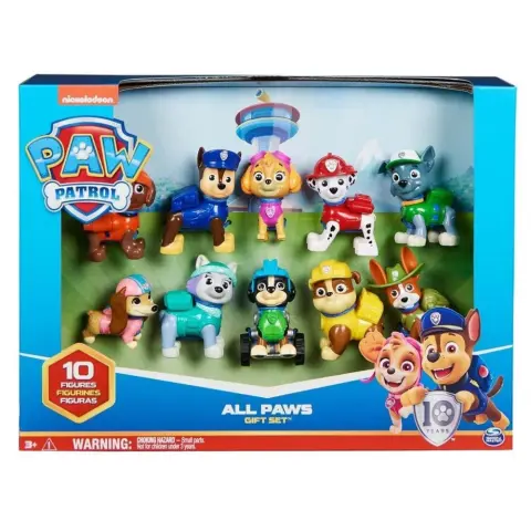 SPIN MASTER Mancs Őrjárat figura szett 10 darabos