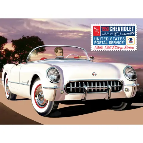 AMT 1953 Chevy Corvette (USPS Stamp Se