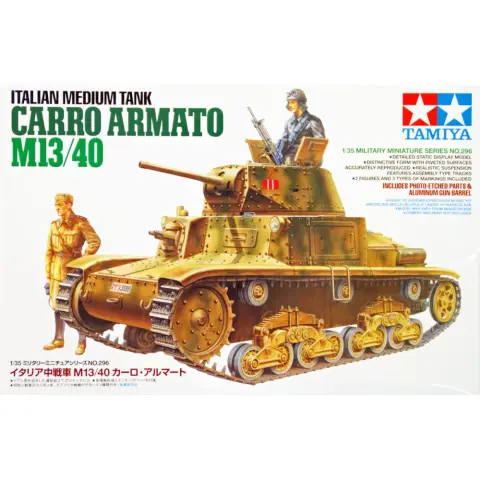 TAMIYA Italian Carro Armato M13/40 Medium Tank