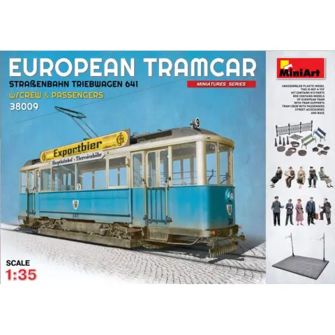 MINIART European Tramcar (Strassenbahn