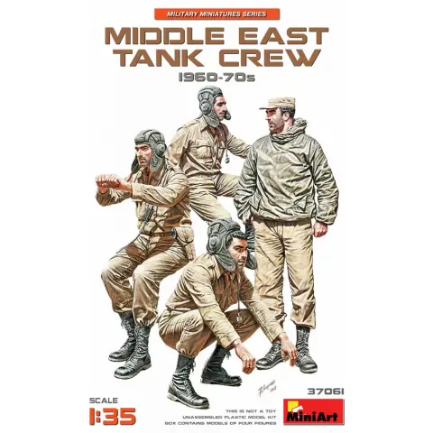 MINIART Middle East Tank Crew 1960-70s