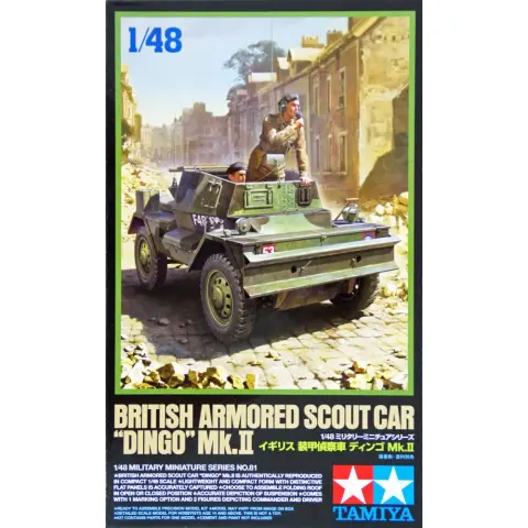 TAMIYA British Armored Scout Car Dingo
