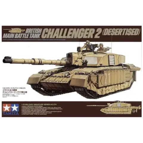 TAMIYA British Mbtchallenger 2 - (Dese