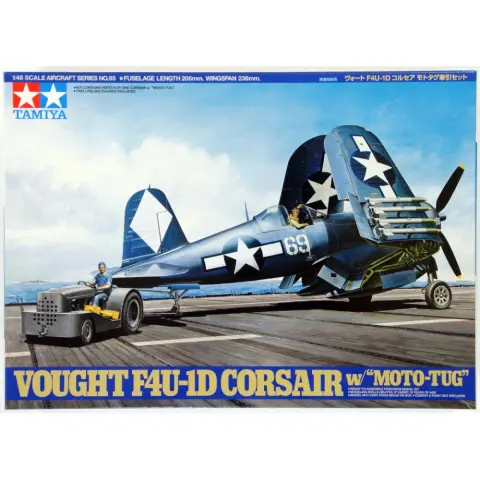 TAMIYA F4U-1D Corsair with Moto-Tug