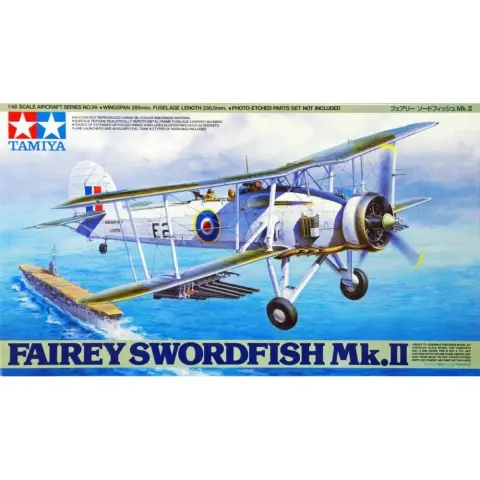 TAMIYA Fairey Swordfish Mk.II - 3 figu