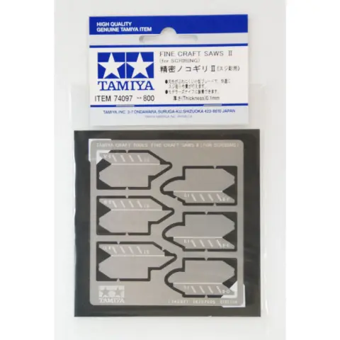 TAMIYA Fine Craft Saws II (for Scribin
