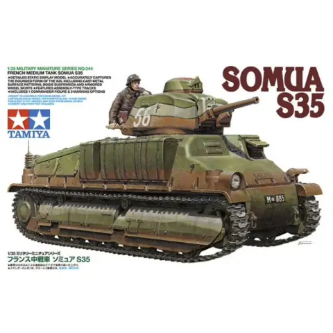 TAMIYA French Medium Tank Somua S35 -