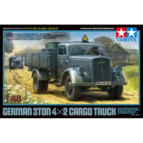 TAMIYA German 3T 4X2 Cargo Truck