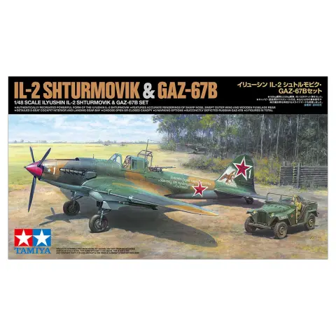 TAMIYA Ilyushin IL-2 Shturmovik and GA