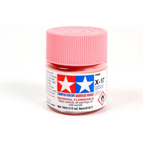 TAMIYA Mini Acrylic X-17 Pink 10 ml