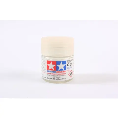 TAMIYA Mini Acrylic X-35 Semi Gloss Cl